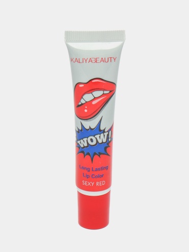 Kaliyabeauty WOW тинт для губ Sexy red