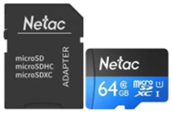 Карта памяти Netac P500 Standard NT02P500STN-064G-R 64 Гб