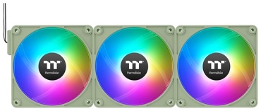 Thermaltake Thermaltake CT120 ARGB Sync PC Cooling Fan Matcha Green (3 pack) белый