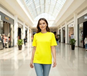 Футболка A&A style желтый