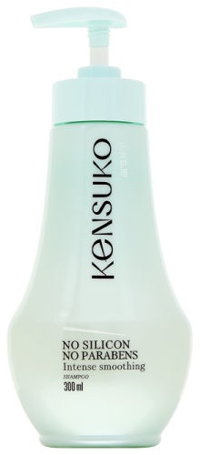 Kensuko No Silicon Parabens Intense Smoothing шампунь 300 мл