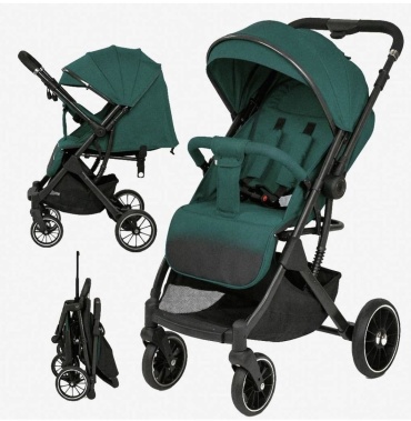 Коляска прогулочная Beleco Bele-m7, зеленый