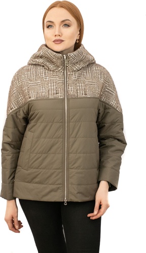Демисезонная куртка SF Collection коричневый