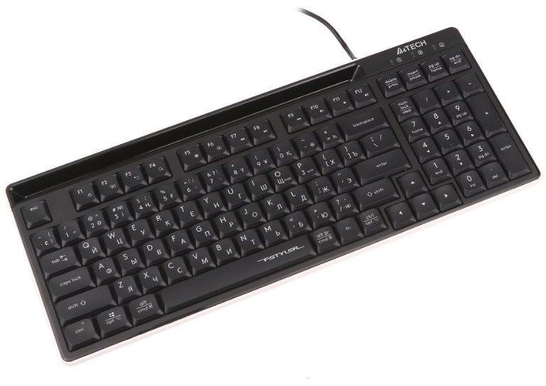 Клавиатура A4Tech Fstyler FX70 BLACK черный