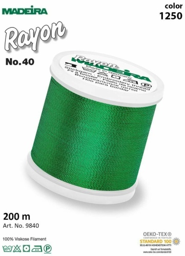 Madeira Rayon № 40 9840-1250 200 м 1 шт