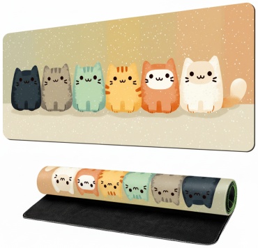DART Cats Snow 80x30 800x300x3 мм рисунок