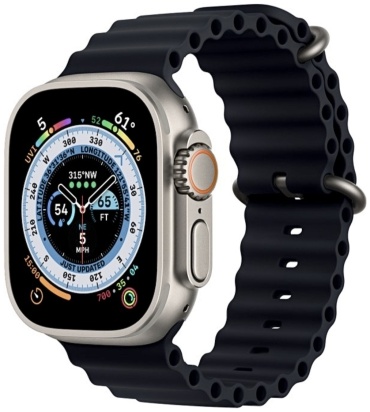 Ремешок MMARKET для Apple Watch Series 10 черный