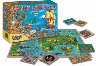 Настольная игра TopGame Остров️ сокровищ