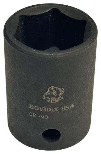 Bovidix торцевая головка ударная 1/2 5340126 1/2" Ударная торцевая головка, 6PT, CR-MO 33мм 1 шт