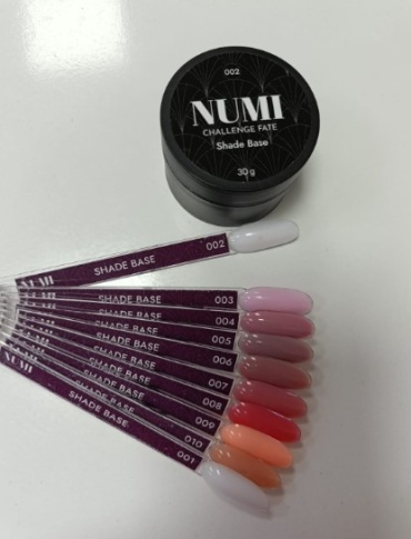 Laro гель-лак Numi - Shade base 30g 002 №08358 белый однотонное камуфлирующее 30 мл