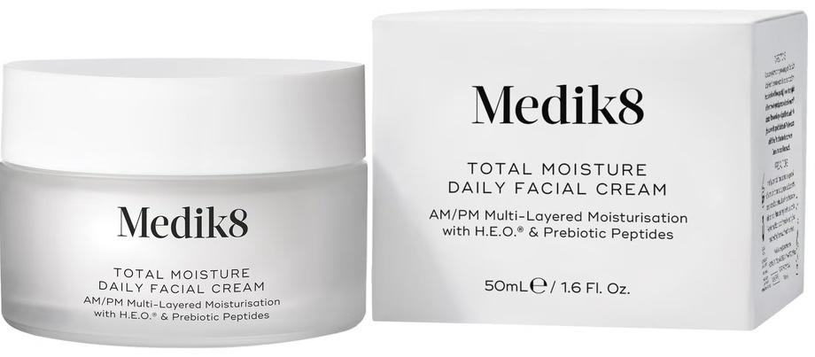 Medik 8 крем Total Moisture Daily для лица, для зоны декольте 50 мл