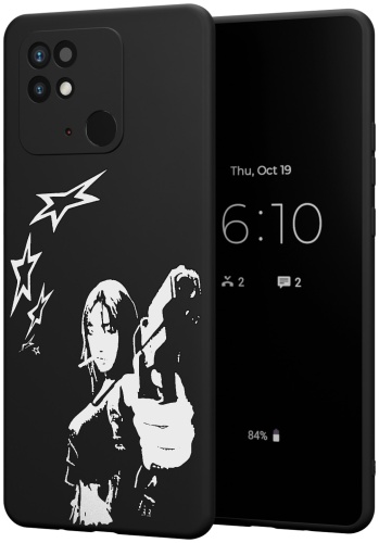 Чехол для Xiaomi C40, Redmi 10C рисунок