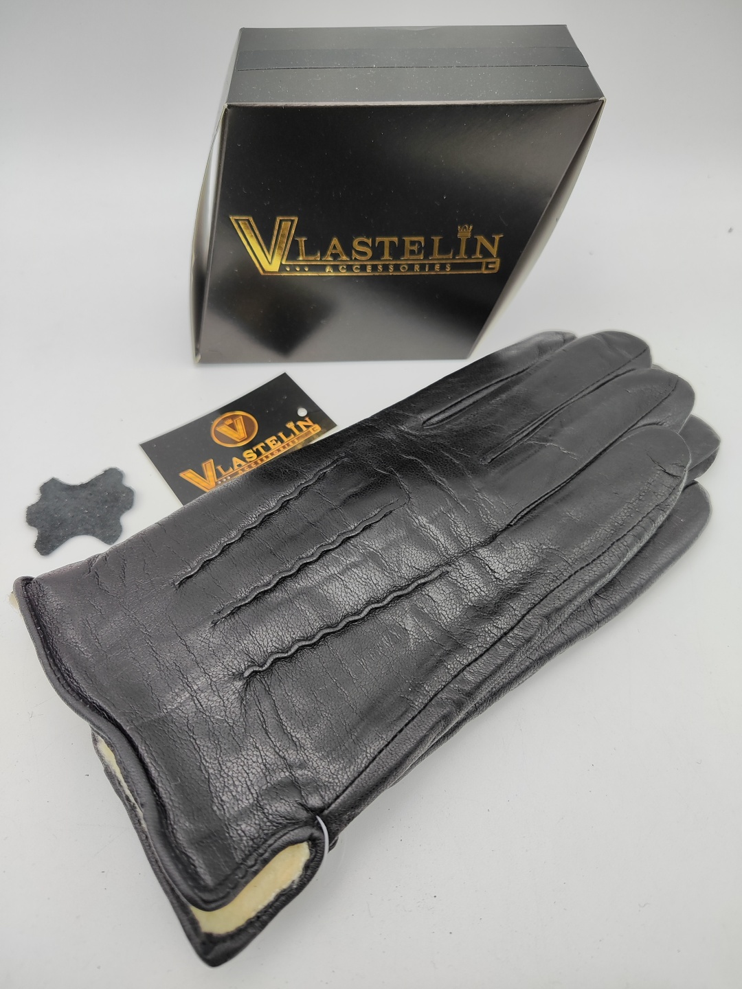 Перчатки Vlastelin размер 9 черный