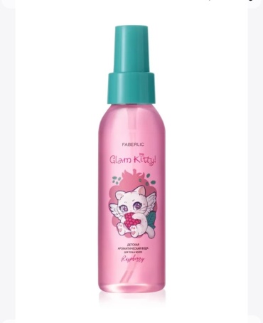 Glam Kitty Детская ароматическая вода для тела и волос спрей-кондиционер 100 мл