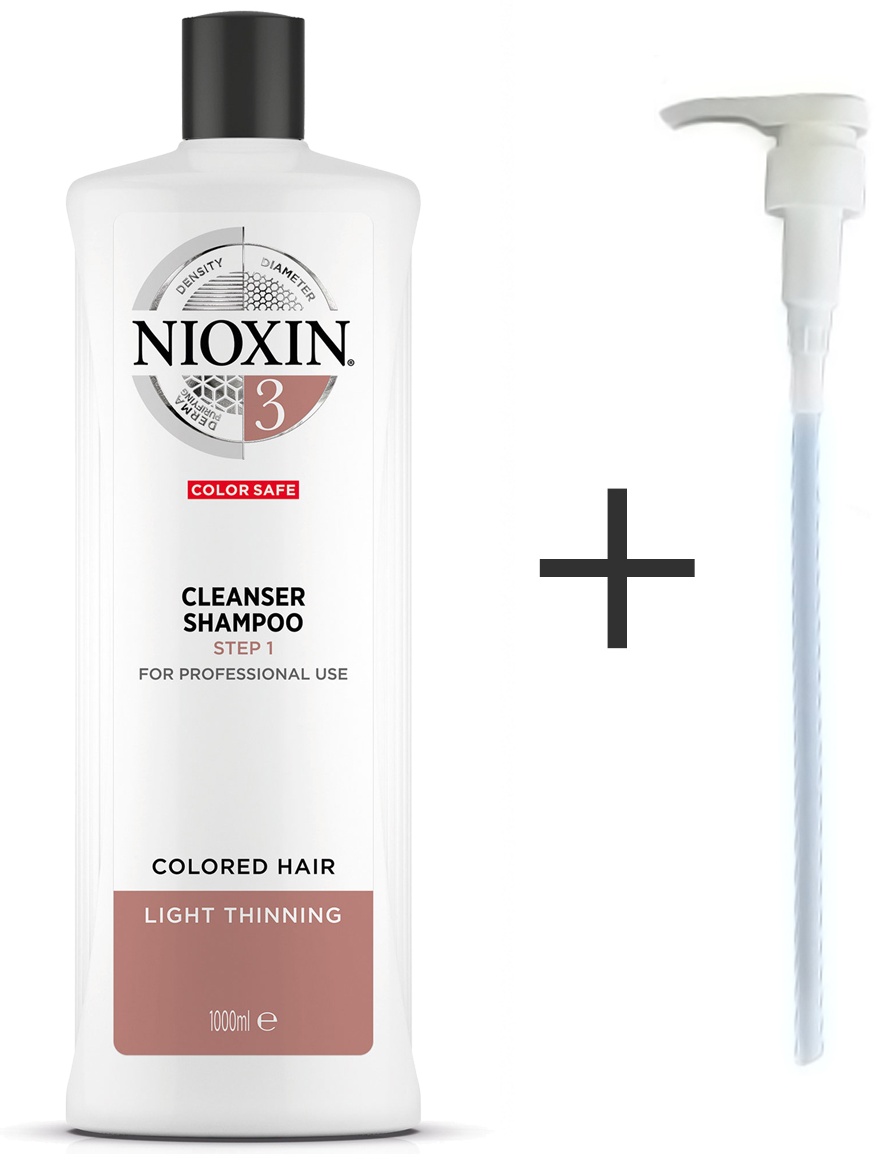 Nioxin 3 Light Thinning шампунь 1000 мл