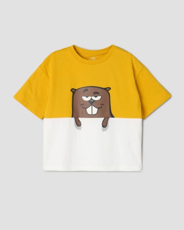 Футболка Futurino Fashion желтый