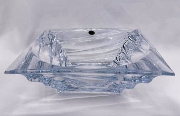 Салатник CRYSTAL BOHEMIA 28х28 см, стекло, 1 шт