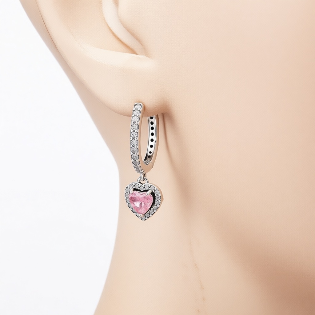 Серьги Asal Silver As834434 вес 3 г серебро, фианит