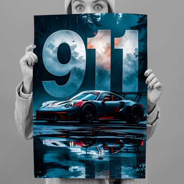PEMIKAN CRAFT постер 911 40x60 см
