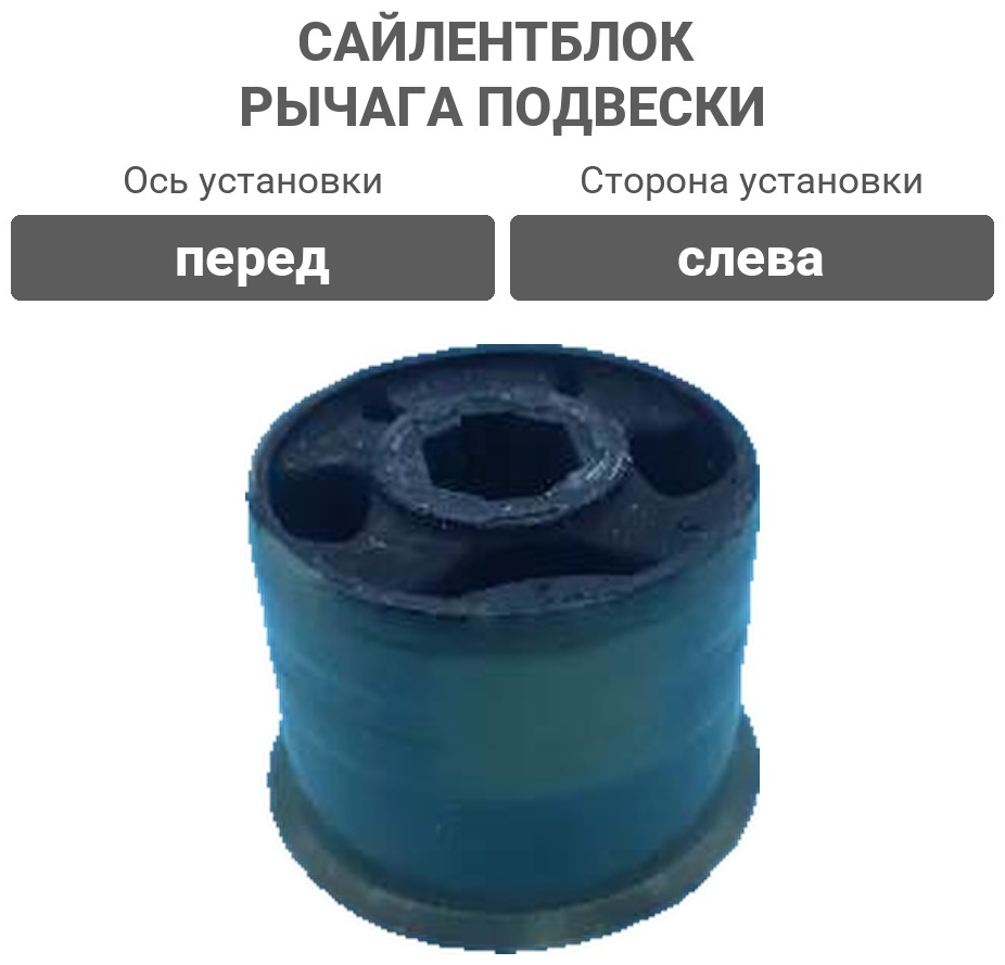 VAG сайлентблок рычага подвески 1K0407183E