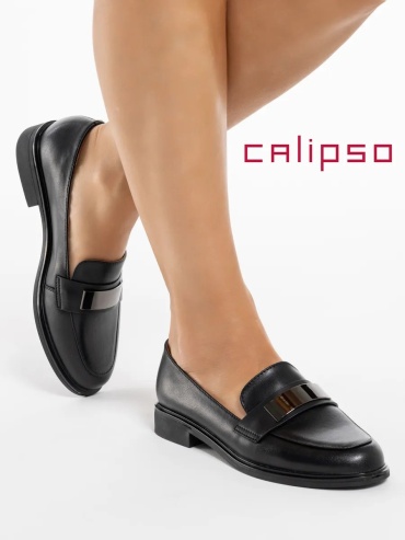 Лоферы Calipso черный
