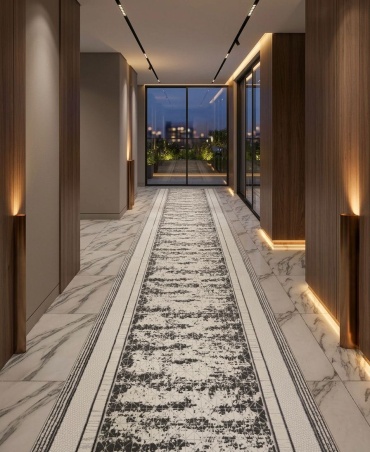 Ковровая дорожка Nazar Texstil короткий ворс, полипропилен, полиэстер, 150 см x 3 м