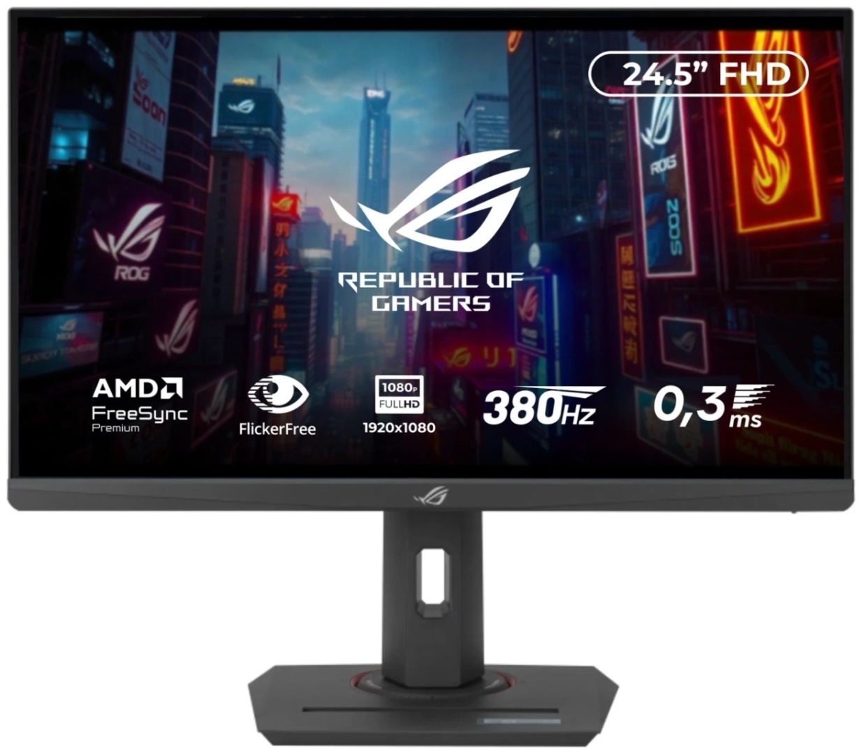 Монитор 24.5" ASUS ROG Strix XG259QNS 90LM09M0-B01370 черный