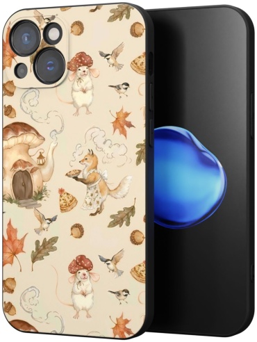 Чехол Mcover для Apple iPhone 14 Plus рисунок