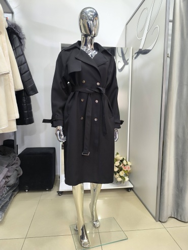 Тренчкот New Style черный