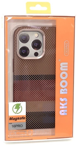 Чехол AKS BOOM для Apple iPhone 16 Pro многоцветный