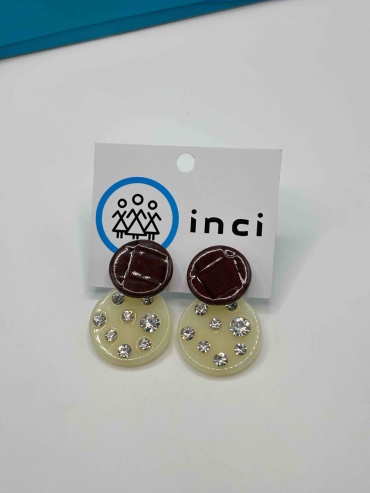 Серьги Inci бижутерный сплав, пластик
