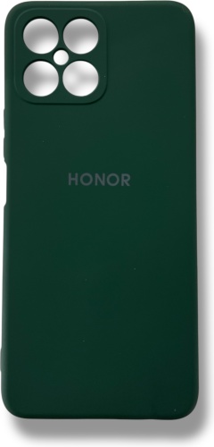 Чехол для Honor X8 темно-зеленый