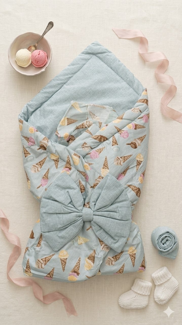 Комплект Baby синий, мультиколор