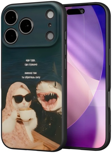 Чехол Mcover для Apple iPhone 17 Pro рисунок