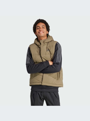 Жилет Adidas оливковый