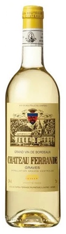 Вино Chateau Ferrande Graves сухое белое 12.5% 0.75 л