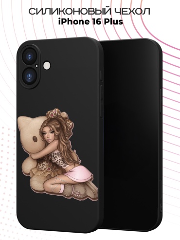 Чехол для Apple iPhone 16 Plus рисунок