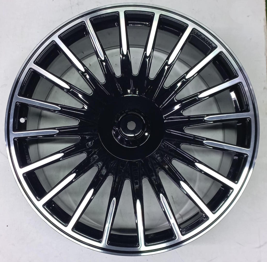 Mercedes-Benz Brabus 134 10x22/5x130 D84.1 ET30 4 диска черный, серебристый