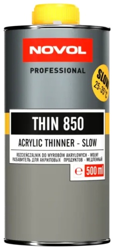 Novol Разбавитель для акриловых изделий THIN 850, 0.5 л, медленный