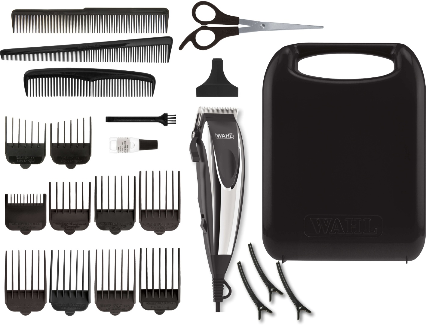 Wahl машинка для стрижки 9243-2616 серебряный