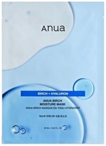 Маска для лица Anua тканевая Birch Moisture Mask 1 шт