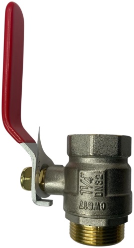 Кран шаровый LUSSO резьбовой (BP/HP) Lus32 Ду 32 (1 1/4)