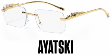 AYATSKI очки овальные однотонные