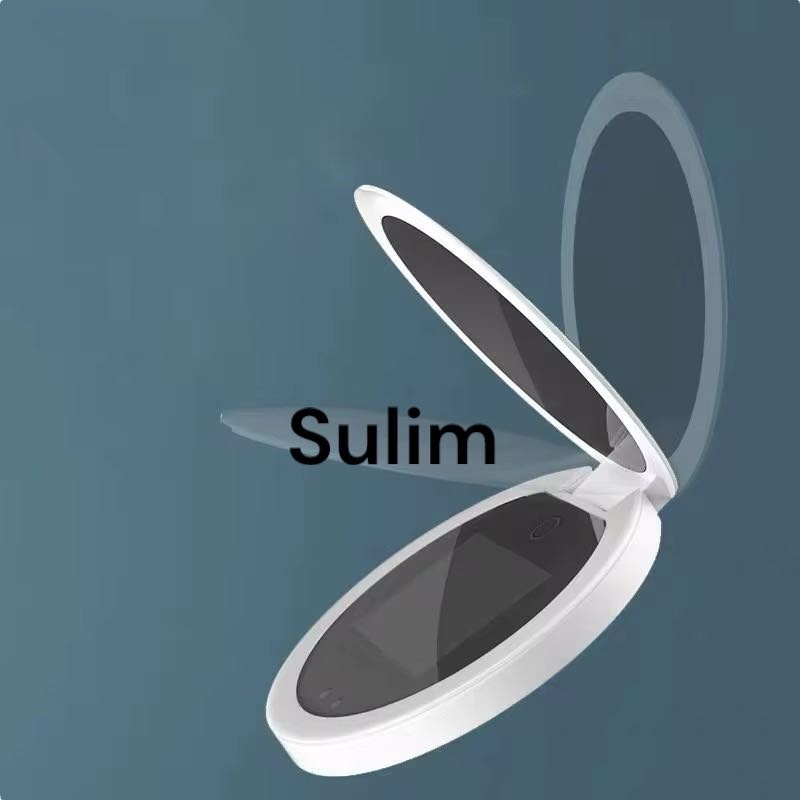Sulim зеркало настольное косметическое 9x1.6 cm