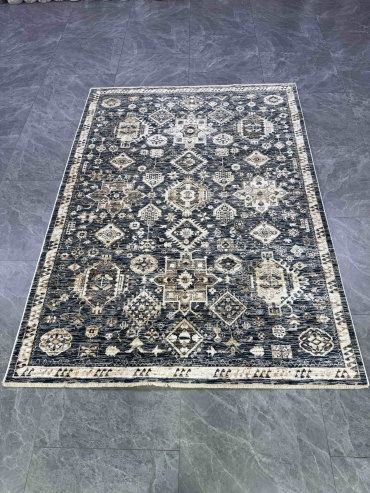 Ковер ДОМ КОВРОВ 160x230 см, короткий ворс, Турция