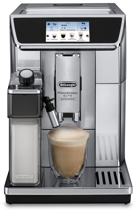 Кофемашина Delonghi Primadonna Elite ECAM 650.85.MS черный, серебристый