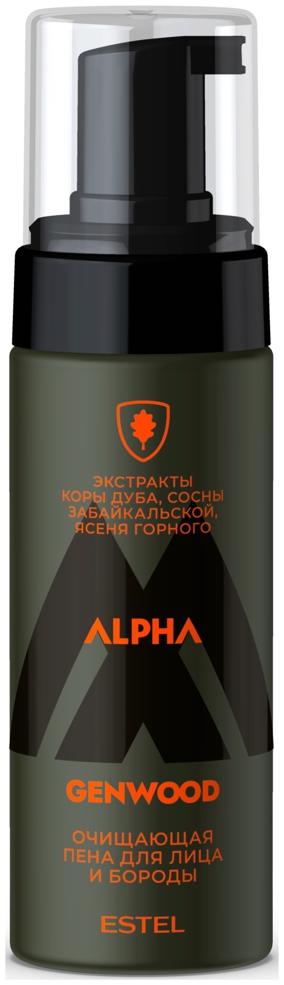 ESTEL PROFESSIONAL ALPHA GENWOOD пена для бороды и усов 150 мл