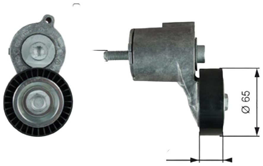 Gates ролик натяжной T38315