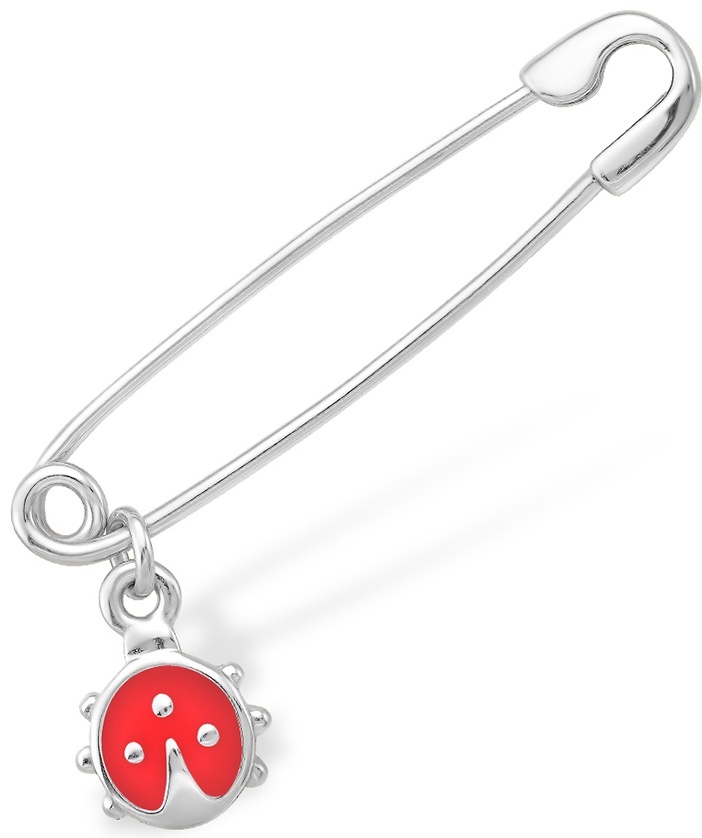 Булавка Gaukhar Jewelry 15004111527 вес 0.98 г серебро, эмаль