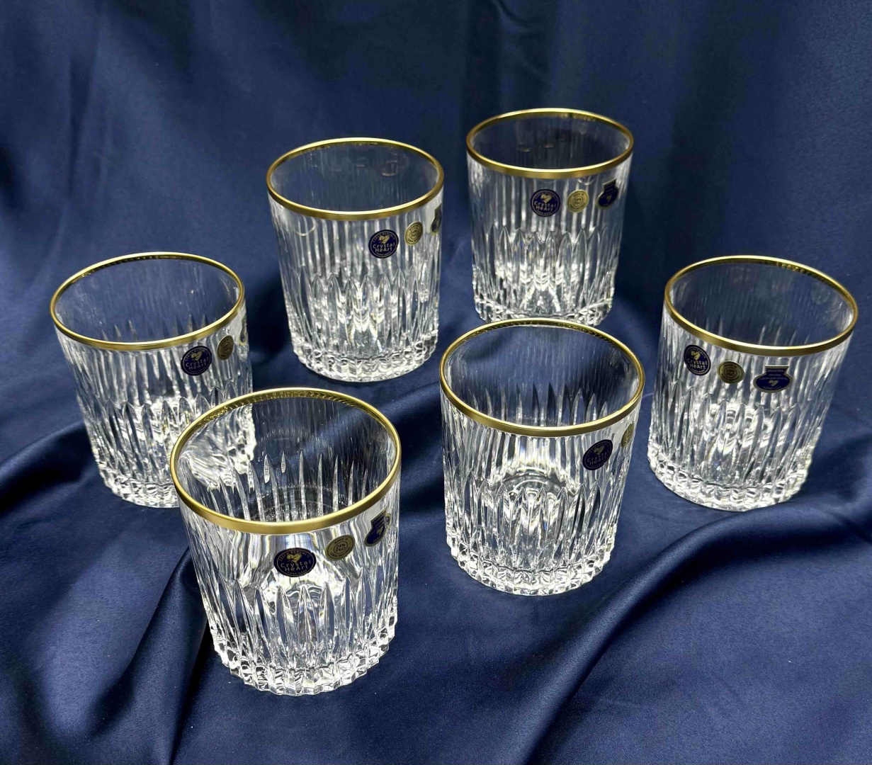Набор стаканов Crystal Art 320 мл, хрусталь, 6 шт